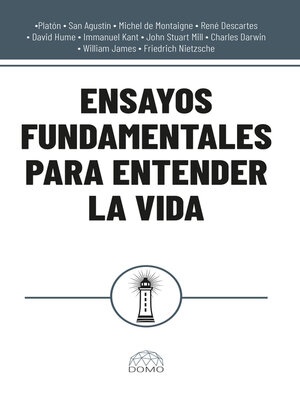 cover image of Ensayos fundamentales para entender la vida